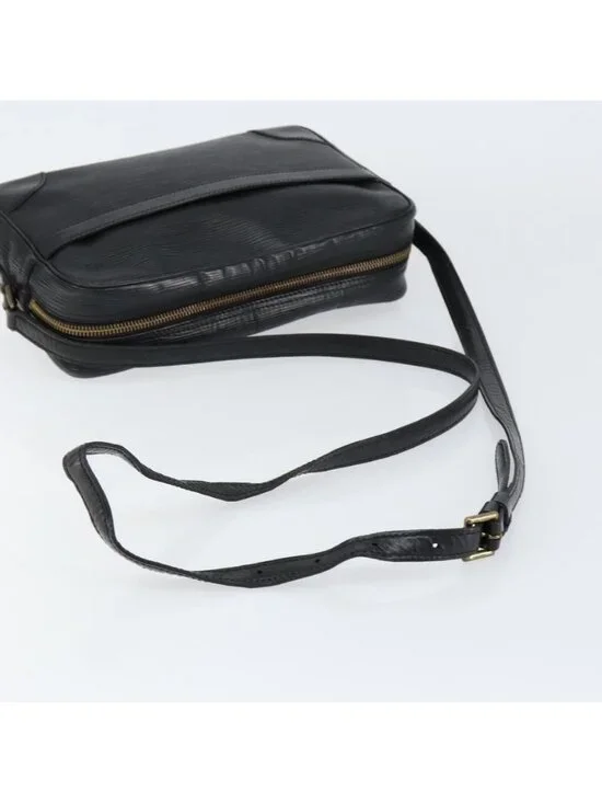 Authentic LOUIS VUITTON Epi Trocadero 27 Shoulder Bag Black M52312 LV - Picture 14 of 16